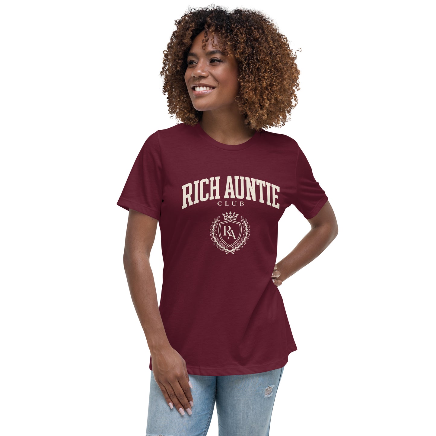 Official Rich Auntie Club tee product view 6