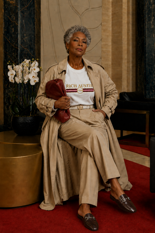 G✦CCI Inspired Rich Auntie Club Tee