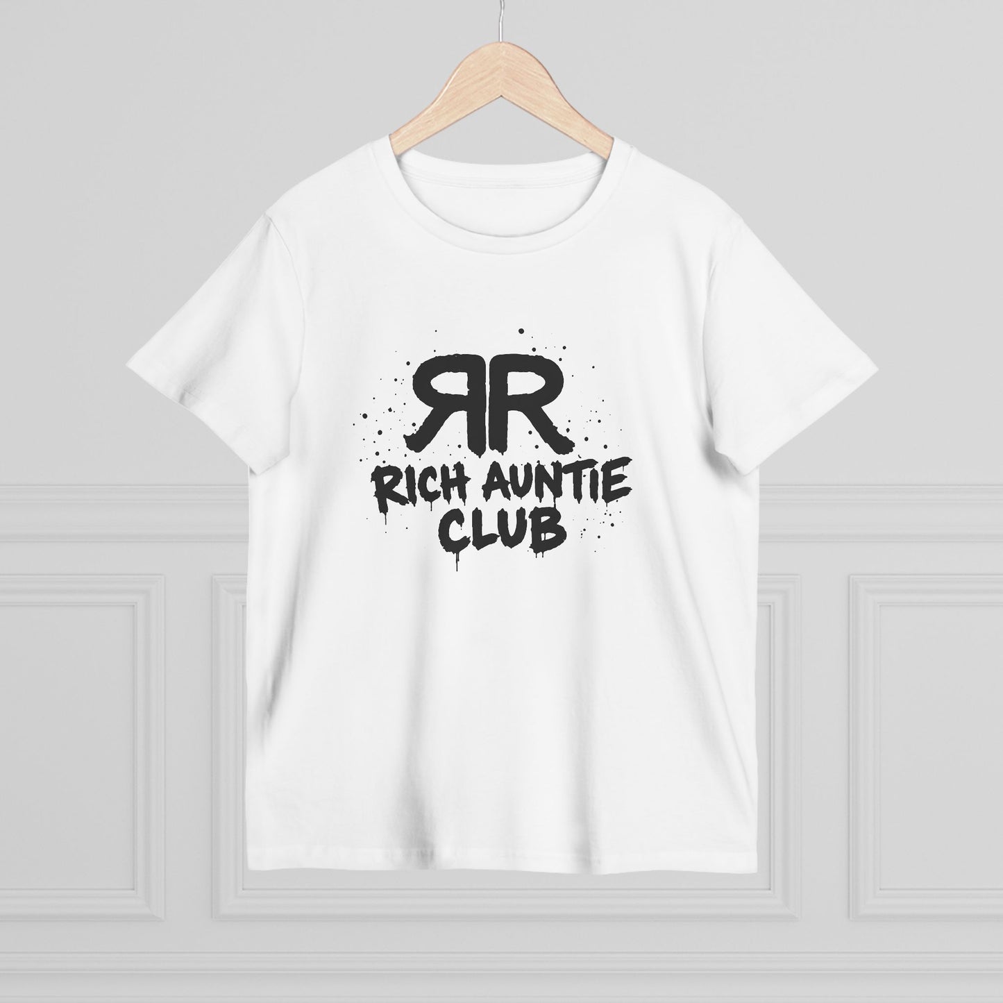 B✦LENCIAGA Inspired Rich Auntie Club Tee