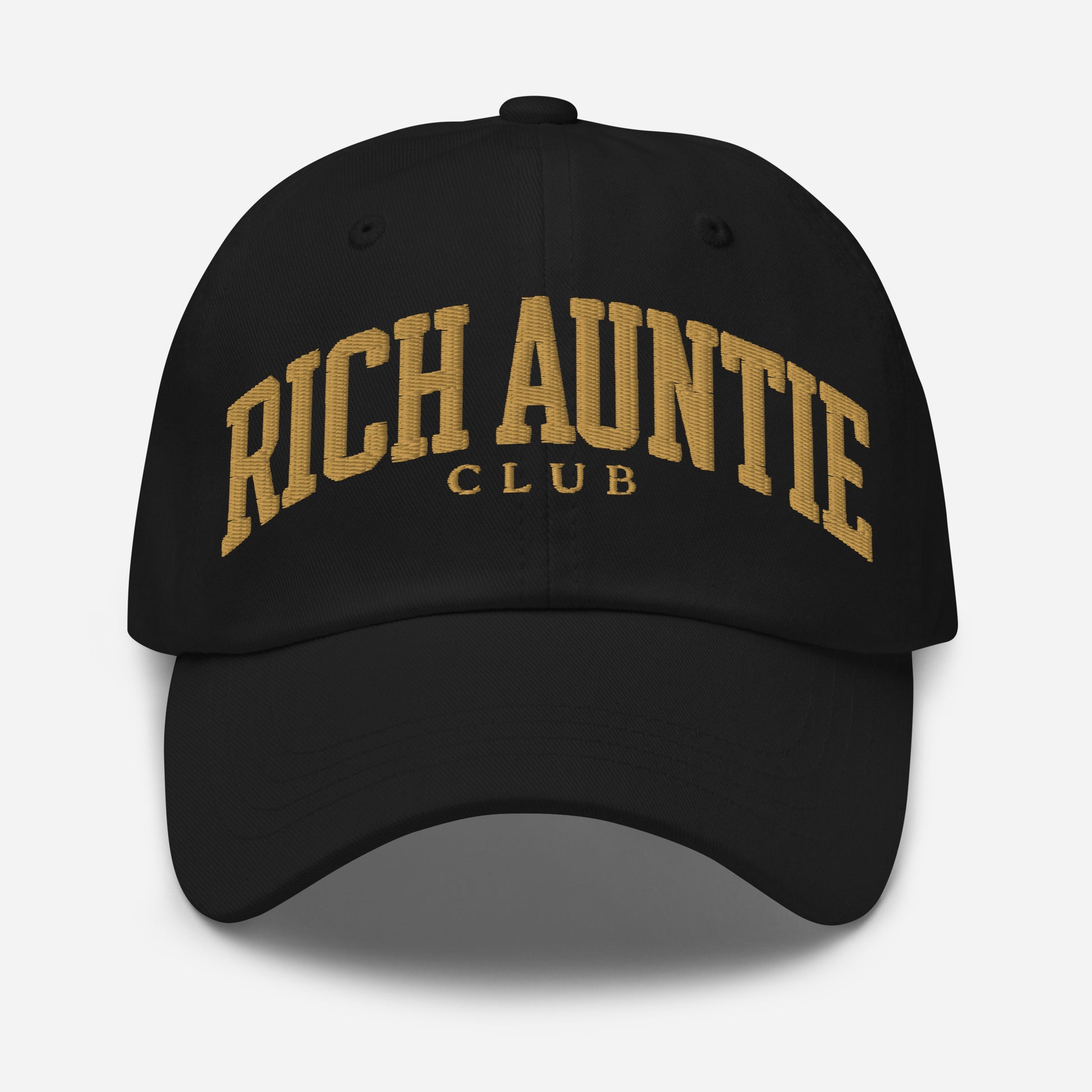 Rich Auntie Club embroidered dad hat product view 30