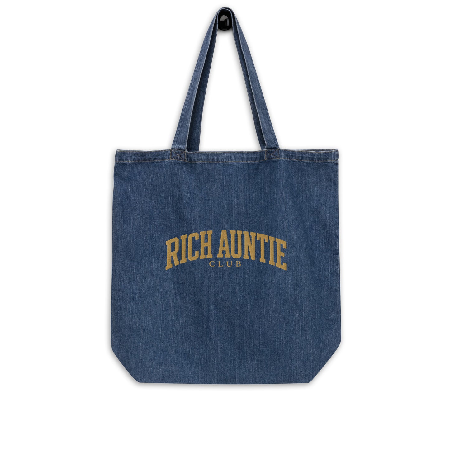 Rich Auntie Club denim tote product view 5