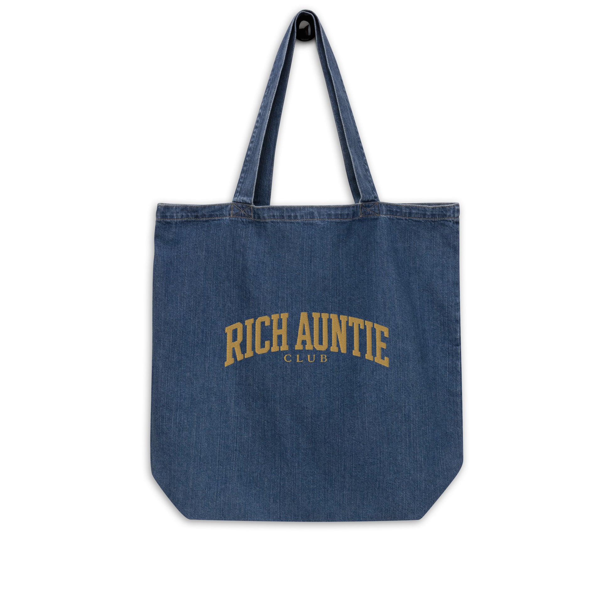 Rich Auntie Club denim tote product view 5