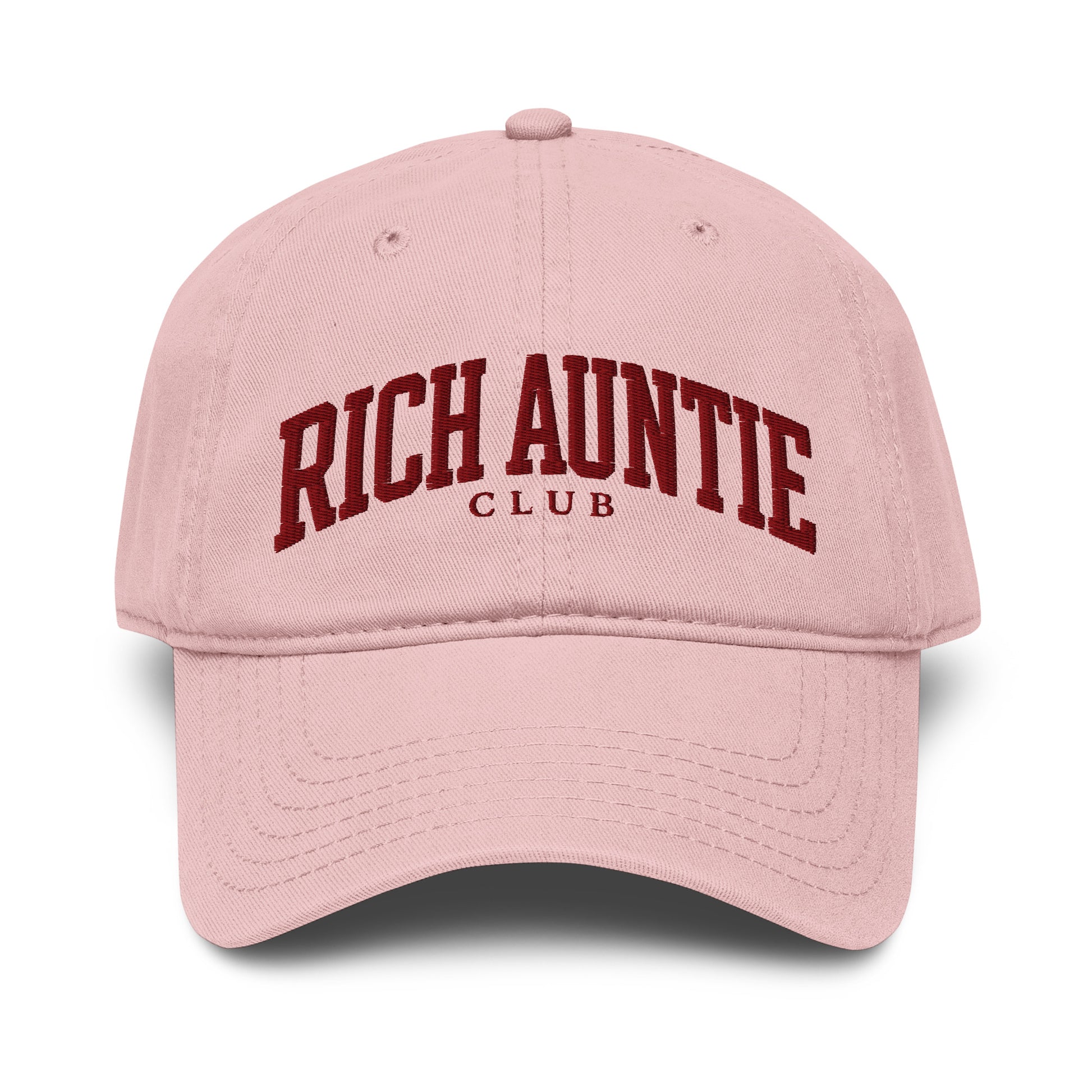 Rich Auntie Club embroidered dad hat product view 9