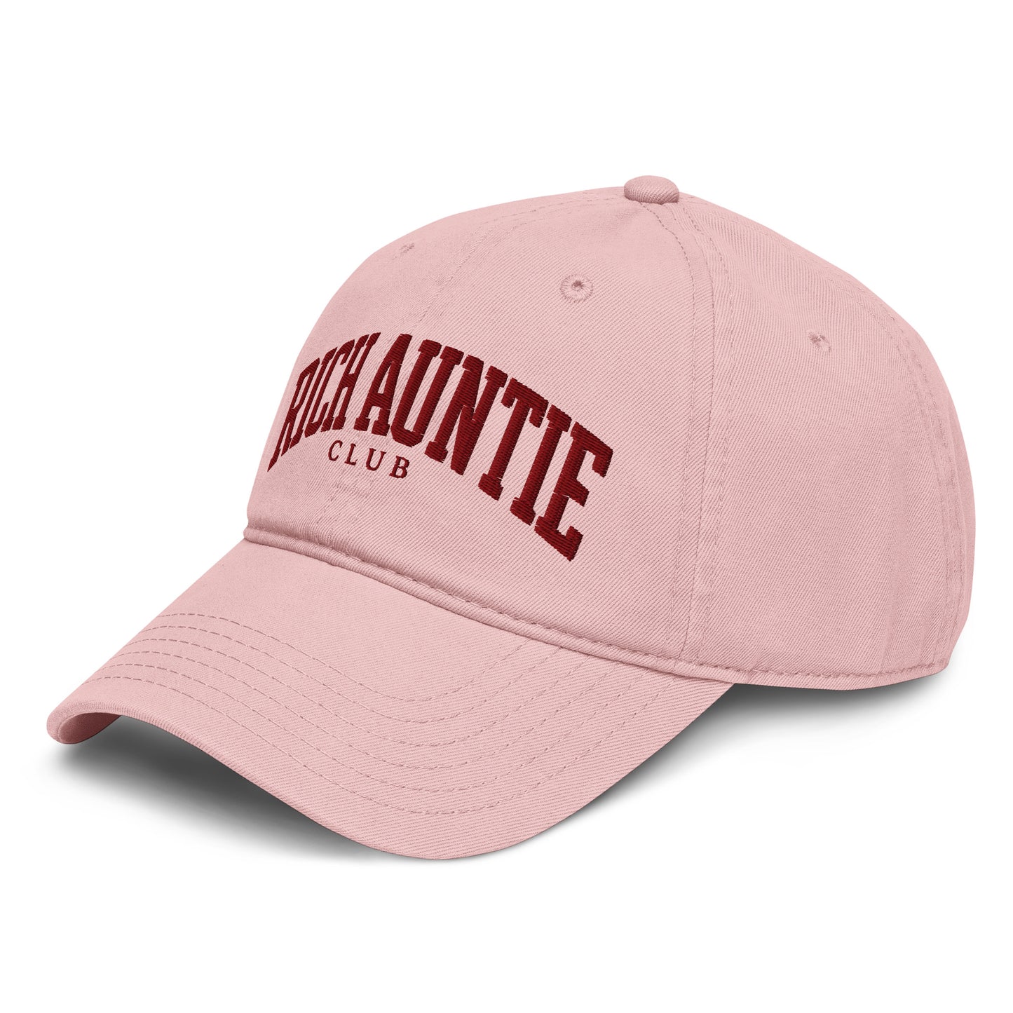 Rich Auntie Club embroidered dad hat product view 11