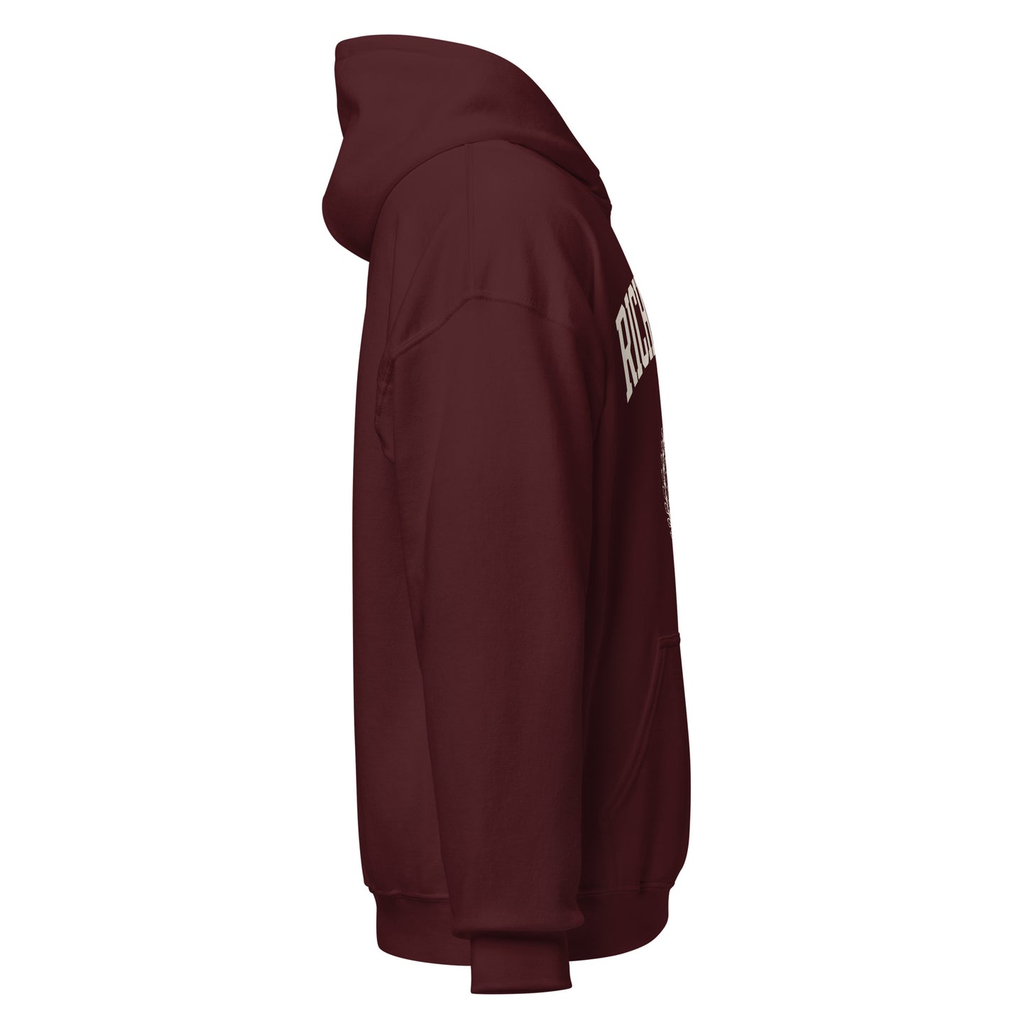 Rich Auntie Club collegiate hoodie product view 5