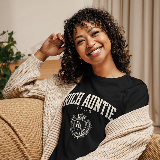 Official Rich Auntie Club tee product view 1