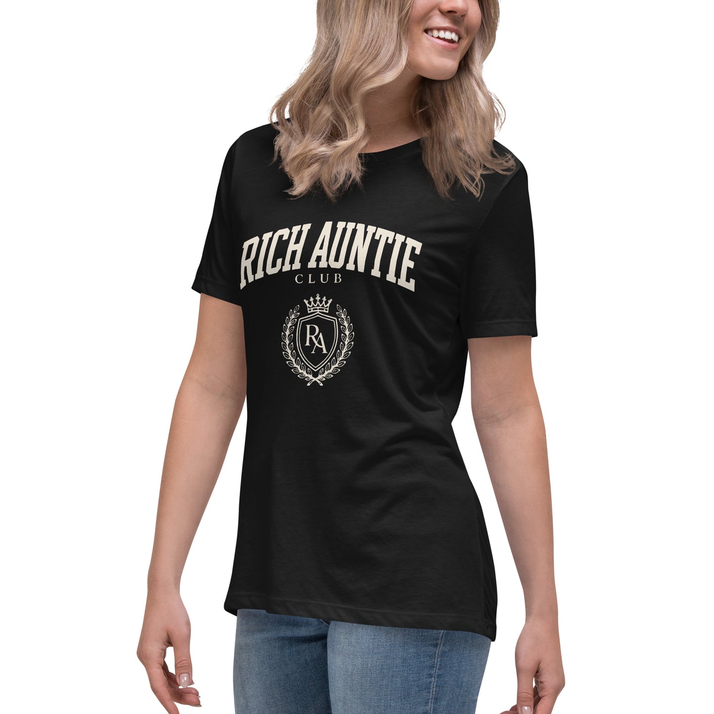 Official Rich Auntie Club tee product view 4
